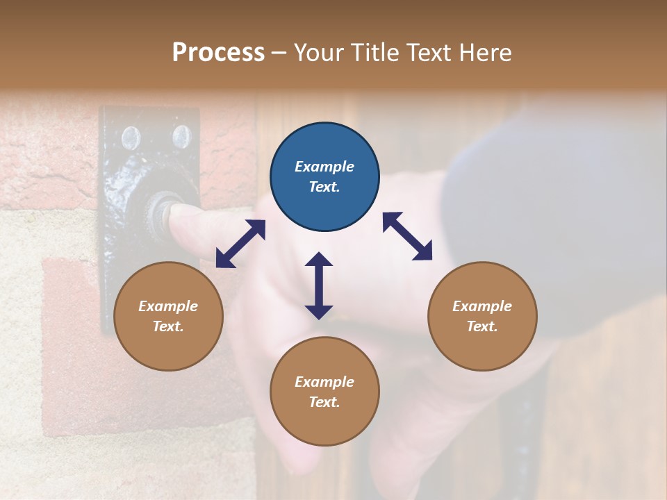 Ringing Old Fashion Pushing PowerPoint Template