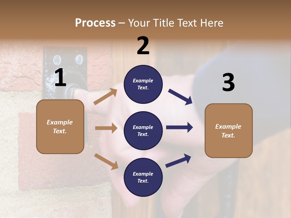 Ringing Old Fashion Pushing PowerPoint Template