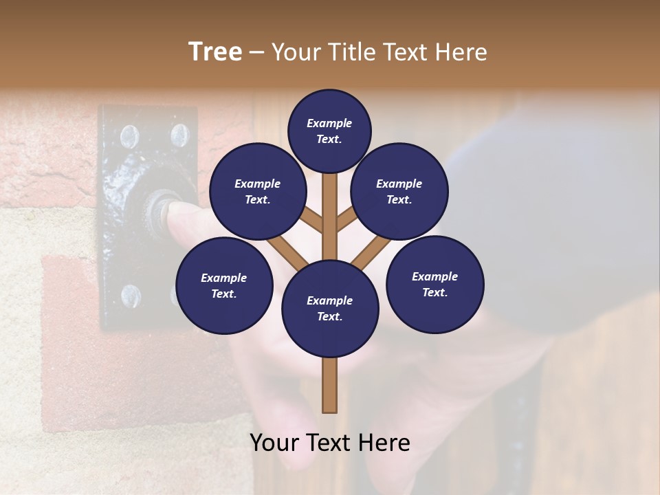 Ringing Old Fashion Pushing PowerPoint Template