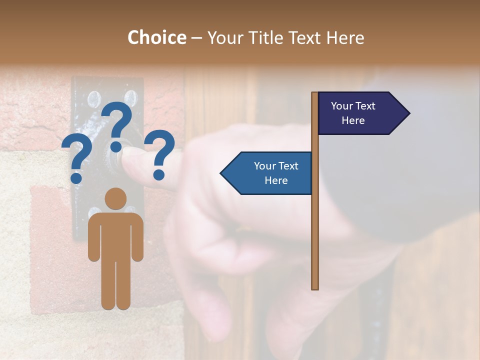 Ringing Old Fashion Pushing PowerPoint Template