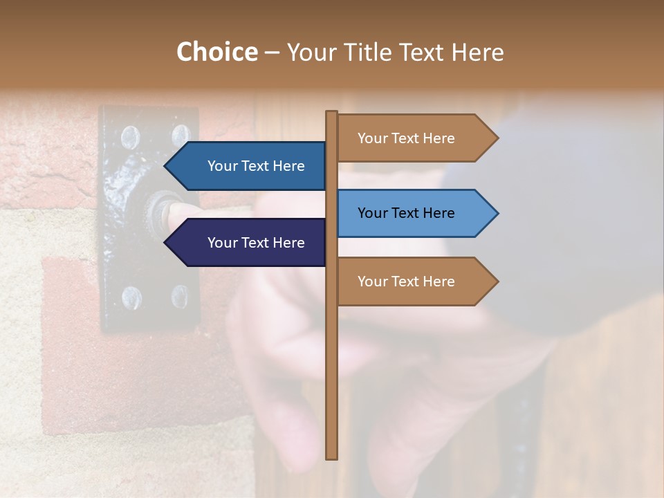 Ringing Old Fashion Pushing PowerPoint Template