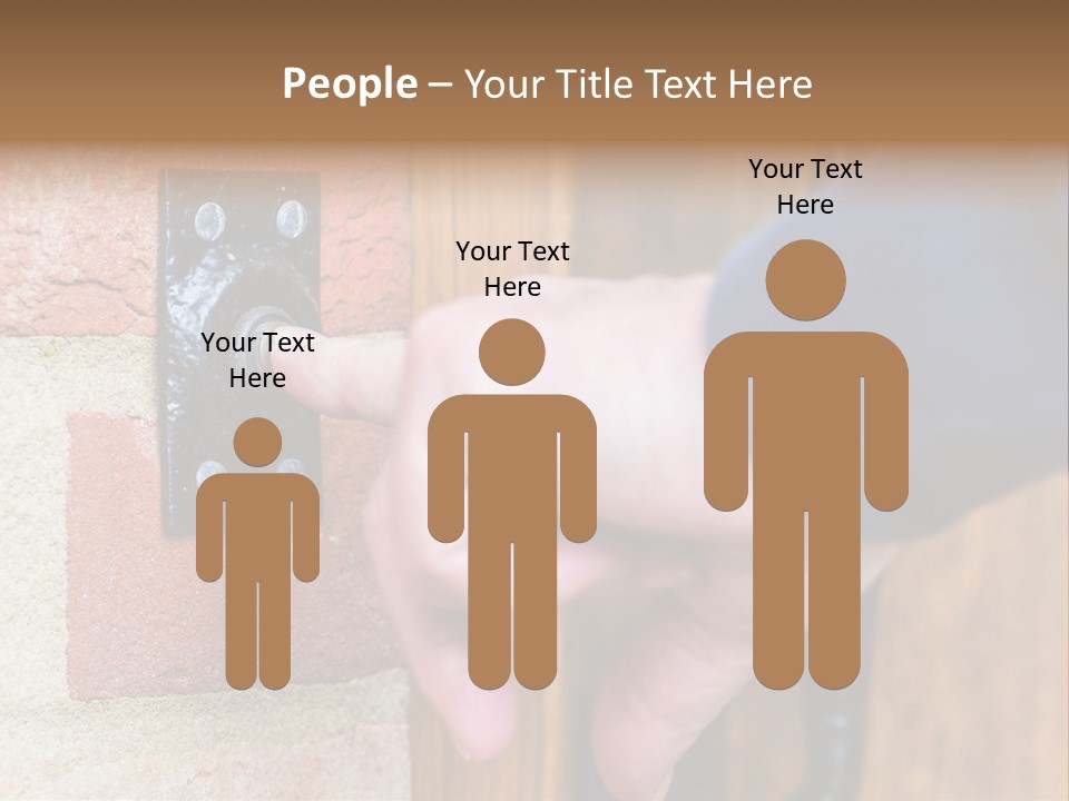 Ringing Old Fashion Pushing PowerPoint Template