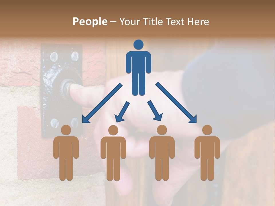 Ringing Old Fashion Pushing PowerPoint Template