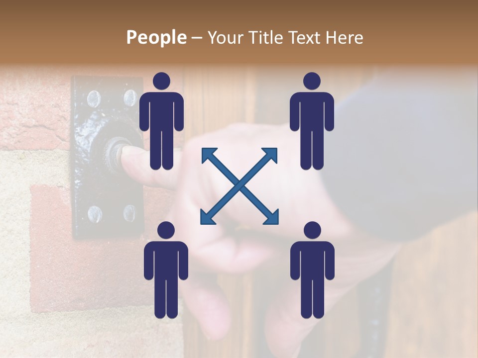 Ringing Old Fashion Pushing PowerPoint Template
