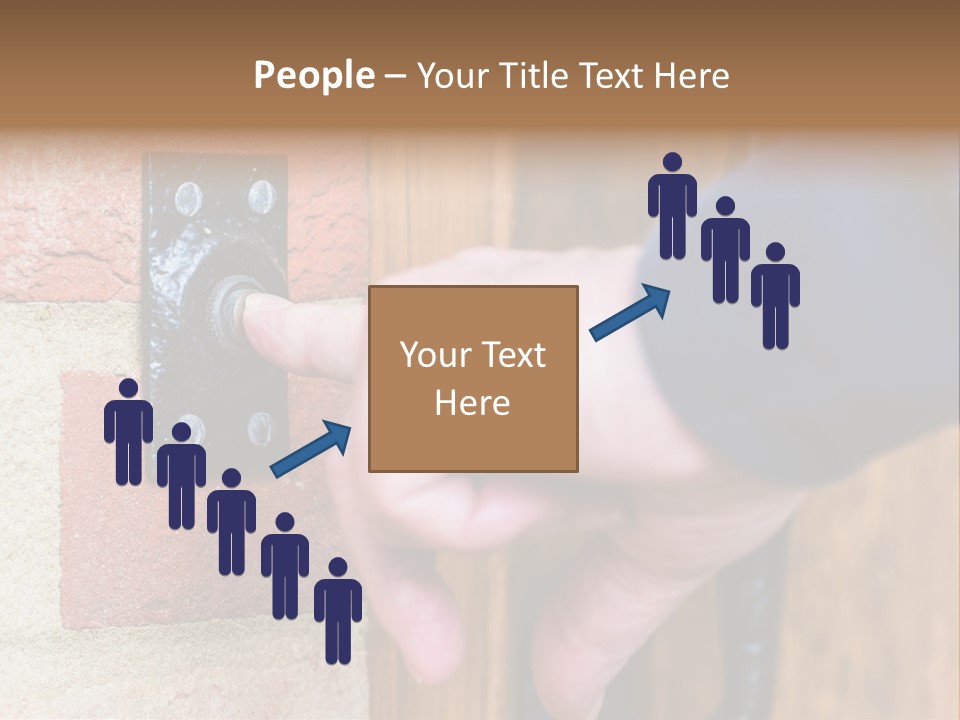 Ringing Old Fashion Pushing PowerPoint Template