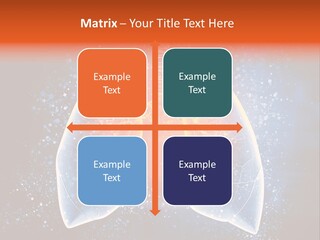 Drawing Biological Trachea PowerPoint Template