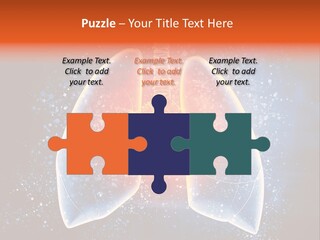 Drawing Biological Trachea PowerPoint Template