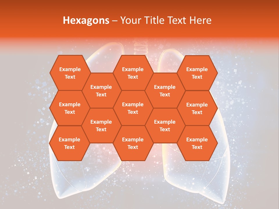 Drawing Biological Trachea PowerPoint Template