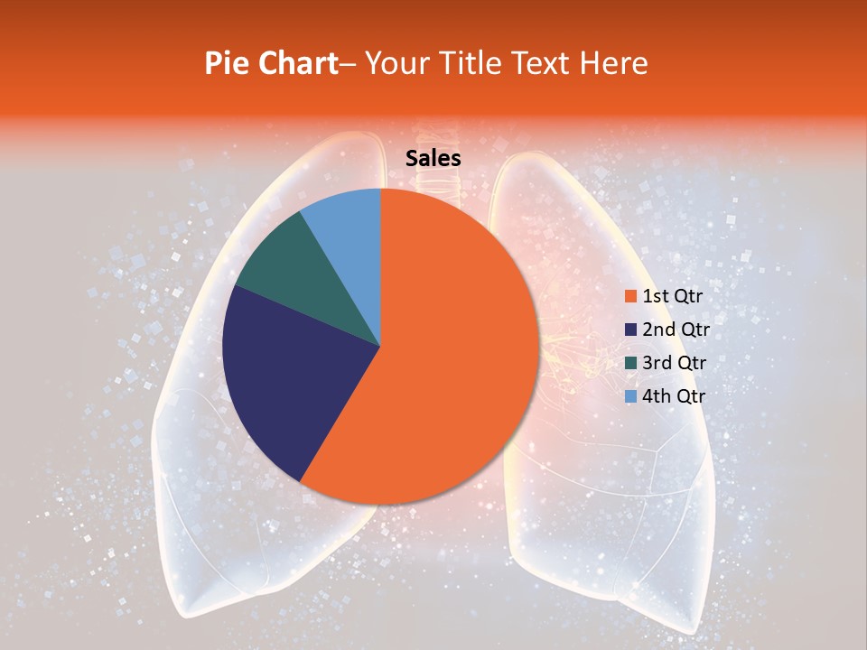 Drawing Biological Trachea PowerPoint Template