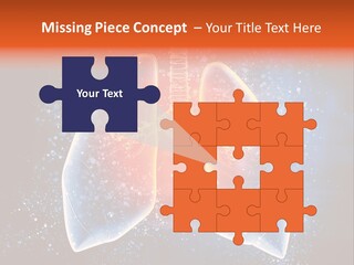 Drawing Biological Trachea PowerPoint Template