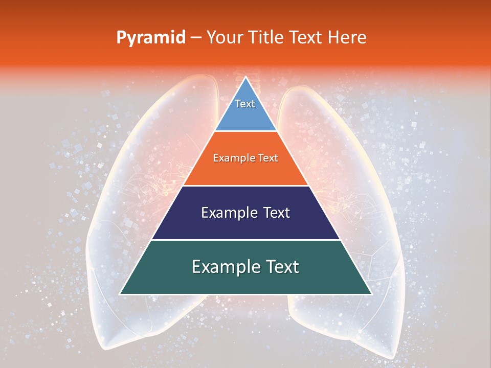 Drawing Biological Trachea PowerPoint Template
