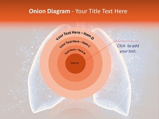 Drawing Biological Trachea PowerPoint Template