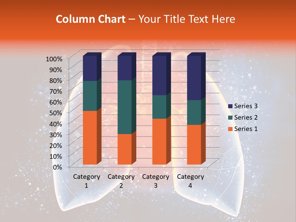 Drawing Biological Trachea PowerPoint Template