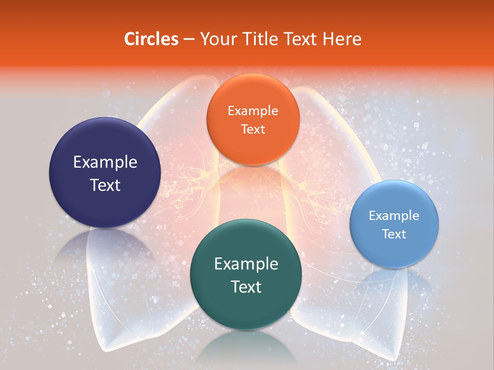 Drawing Biological Trachea PowerPoint Template