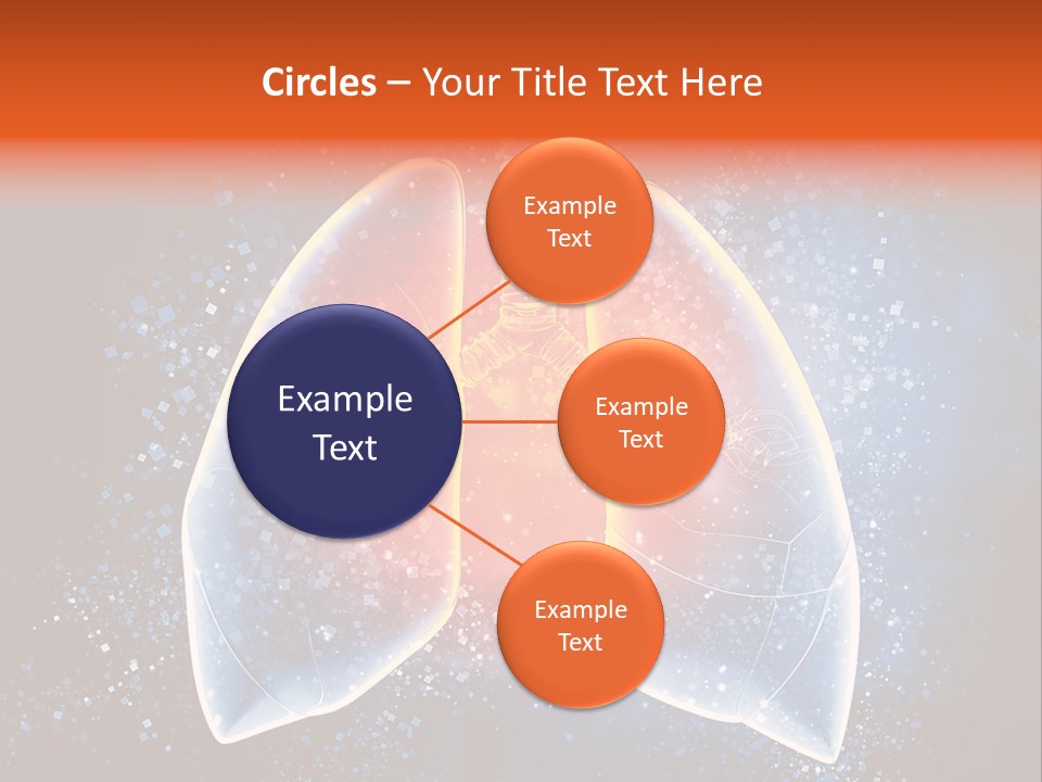 Drawing Biological Trachea PowerPoint Template