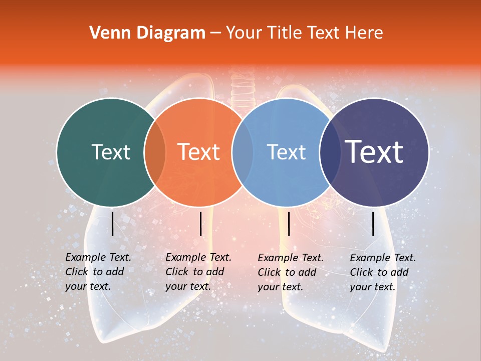 Drawing Biological Trachea PowerPoint Template