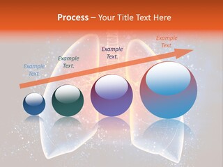 Drawing Biological Trachea PowerPoint Template