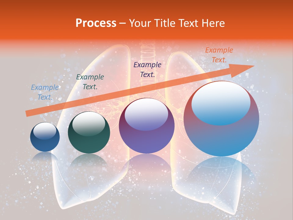 Drawing Biological Trachea PowerPoint Template
