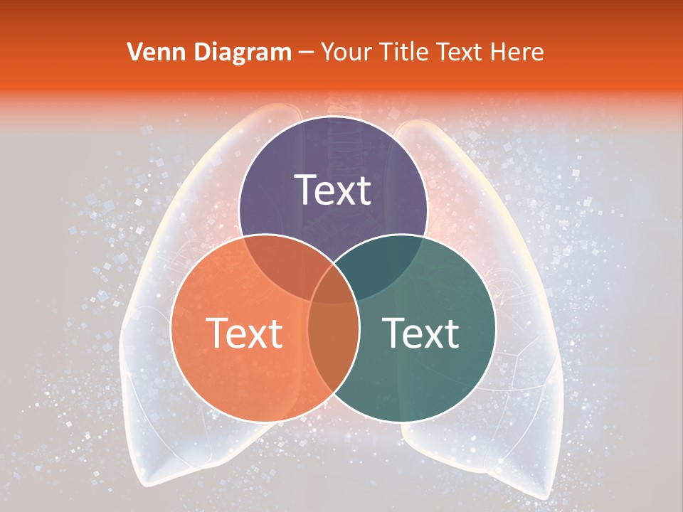 Drawing Biological Trachea PowerPoint Template