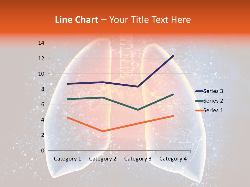 Drawing Biological Trachea PowerPoint Template
