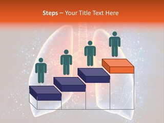 Drawing Biological Trachea PowerPoint Template