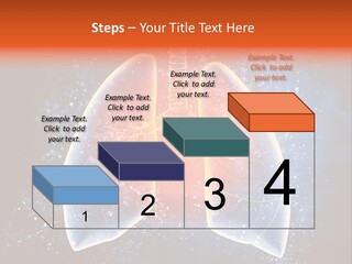 Drawing Biological Trachea PowerPoint Template