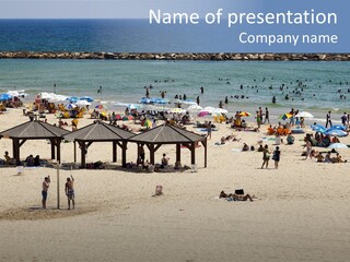 Tourist Attraction Outdoors Summer PowerPoint Template