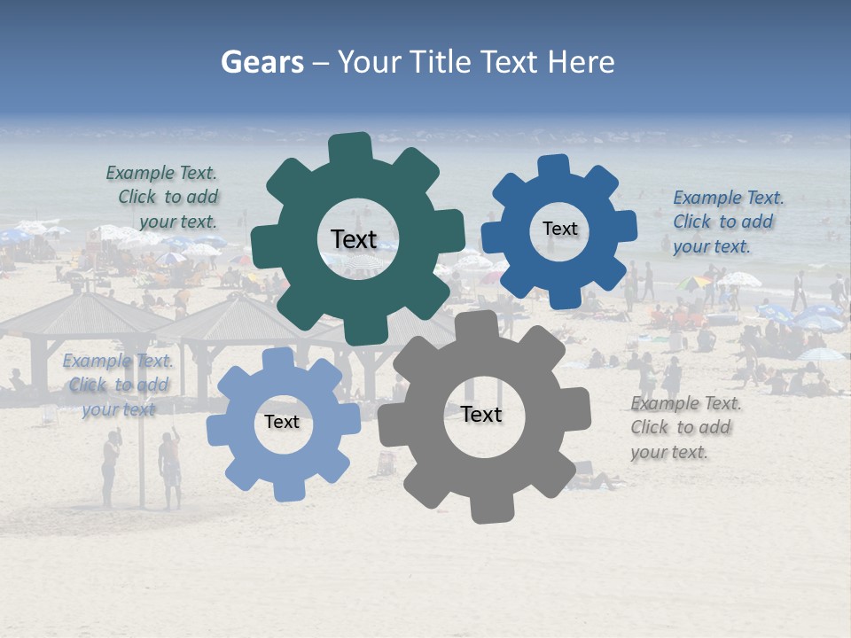 Tourist Attraction Outdoors Summer PowerPoint Template