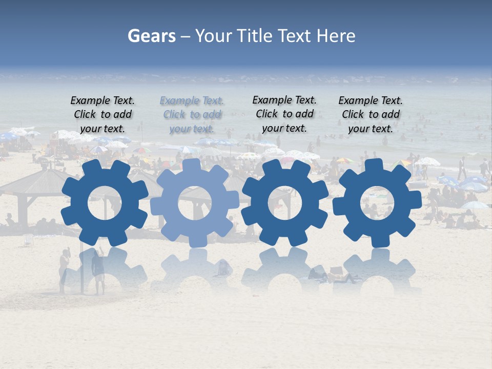 Tourist Attraction Outdoors Summer PowerPoint Template