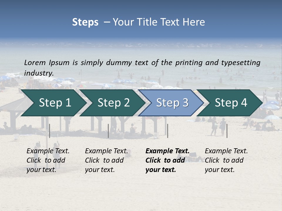 Tourist Attraction Outdoors Summer PowerPoint Template