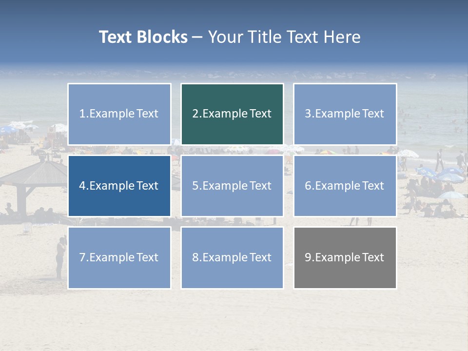 Tourist Attraction Outdoors Summer PowerPoint Template