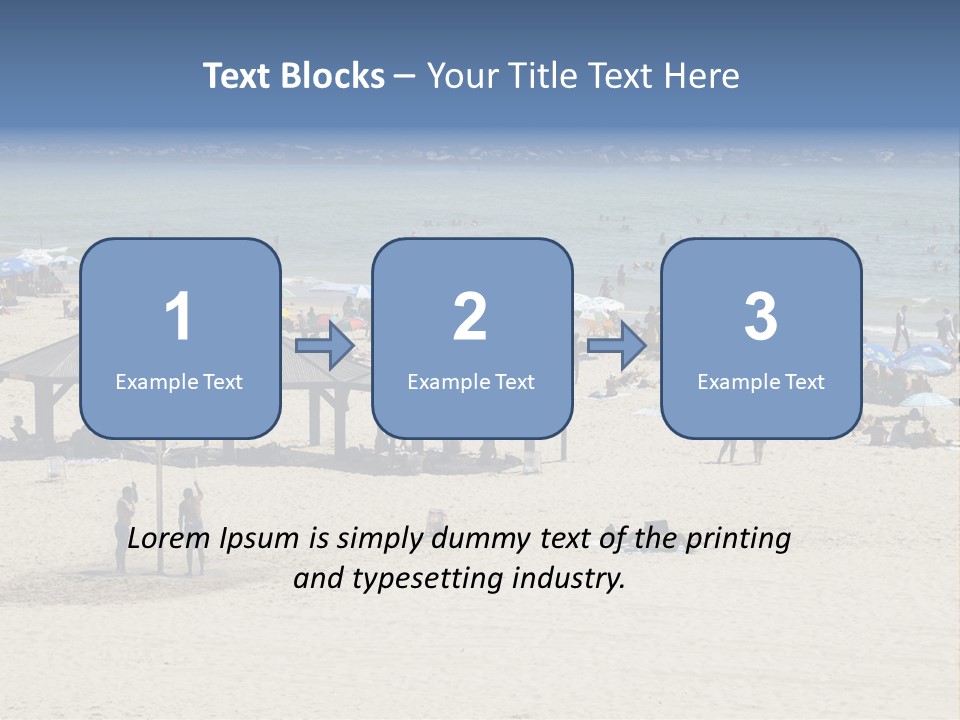 Tourist Attraction Outdoors Summer PowerPoint Template