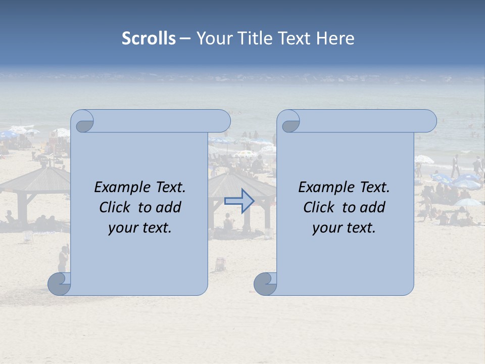 Tourist Attraction Outdoors Summer PowerPoint Template