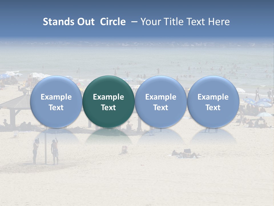 Tourist Attraction Outdoors Summer PowerPoint Template