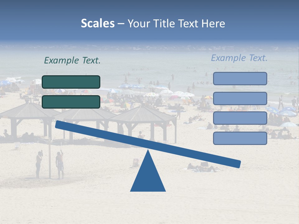 Tourist Attraction Outdoors Summer PowerPoint Template