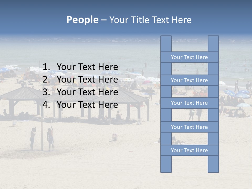 Tourist Attraction Outdoors Summer PowerPoint Template