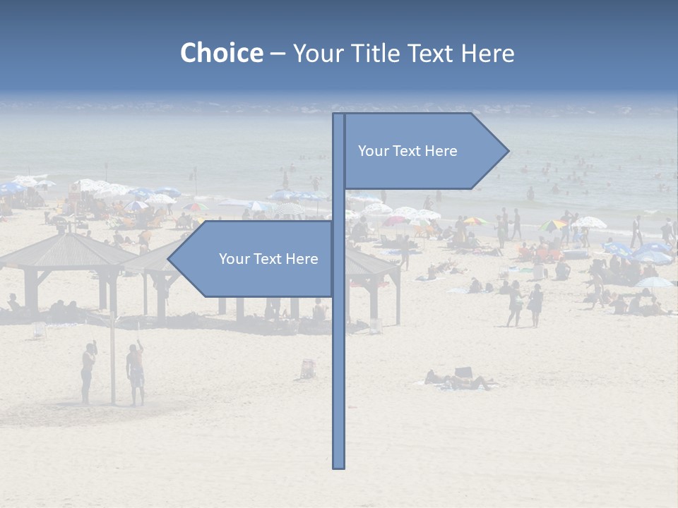 Tourist Attraction Outdoors Summer PowerPoint Template