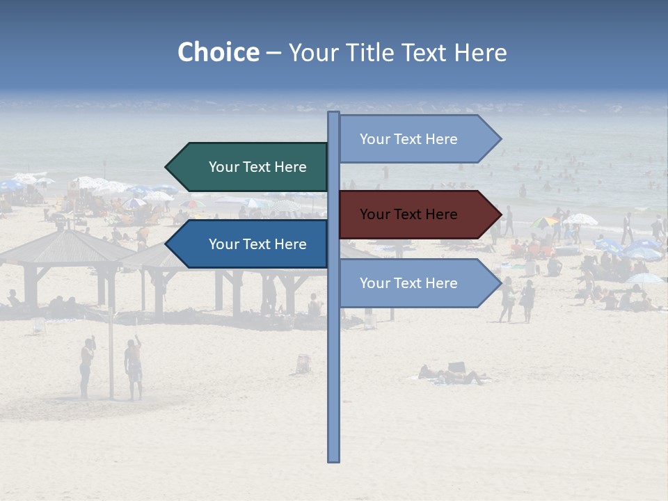 Tourist Attraction Outdoors Summer PowerPoint Template