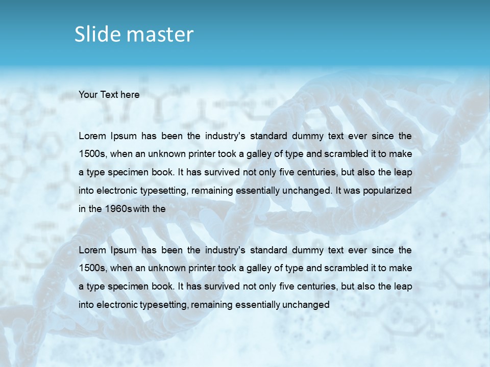 Health Biochemistry Backgrounds PowerPoint Template