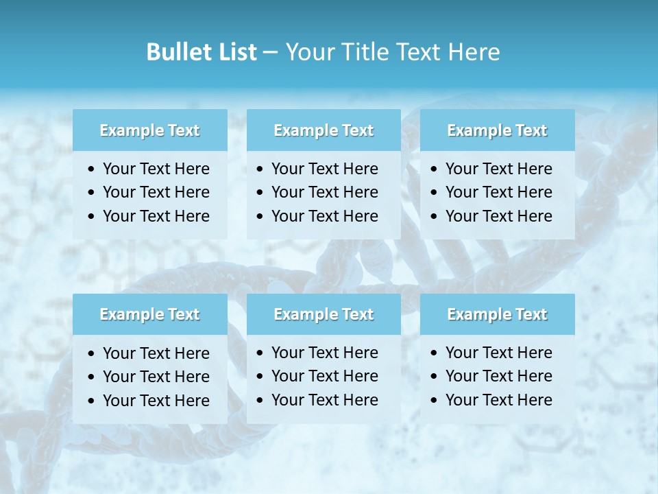 Health Biochemistry Backgrounds PowerPoint Template