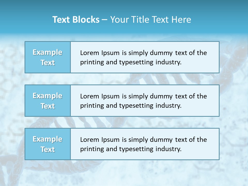 Health Biochemistry Backgrounds PowerPoint Template