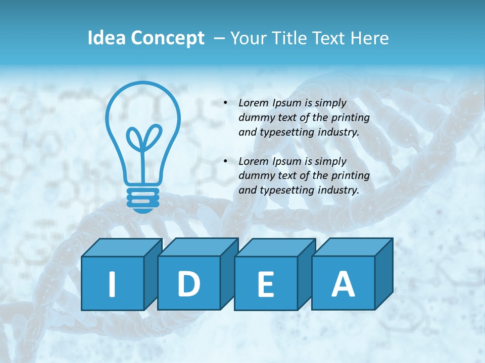 Health Biochemistry Backgrounds PowerPoint Template