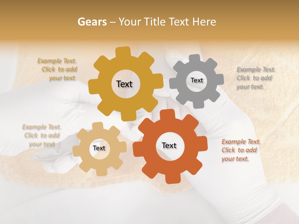 Profession Cosmetic Peeling PowerPoint Template