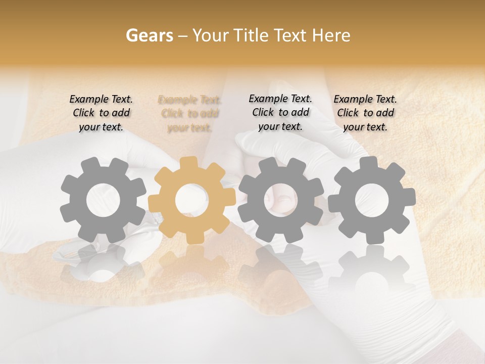 Profession Cosmetic Peeling PowerPoint Template