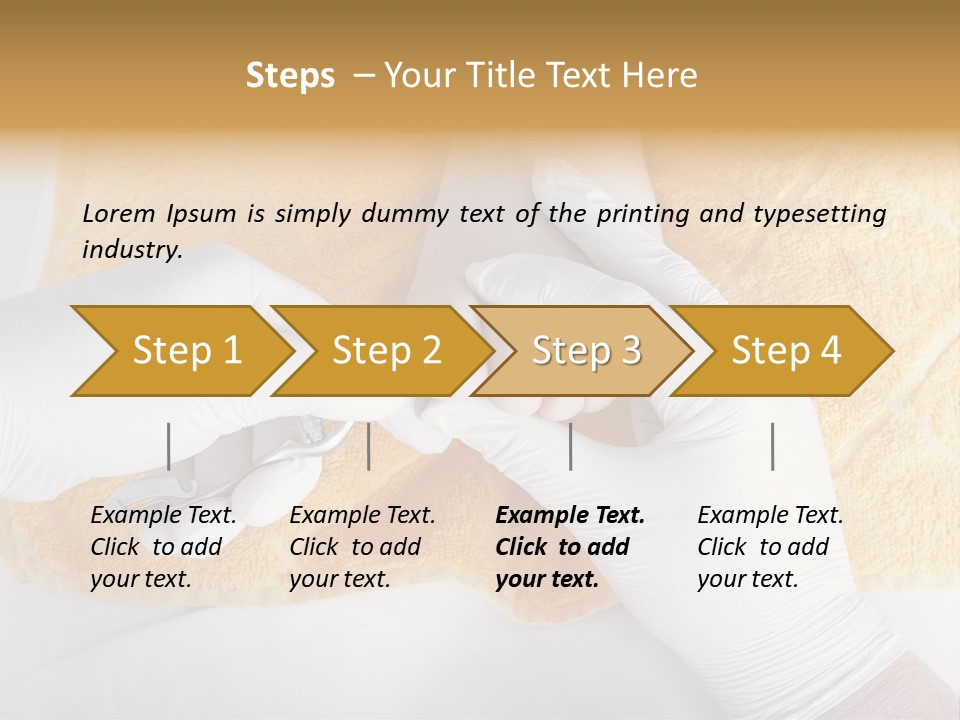 Profession Cosmetic Peeling PowerPoint Template