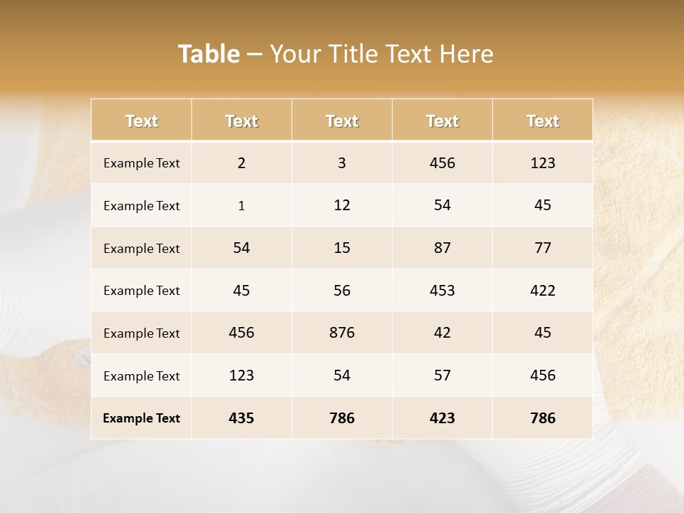 Profession Cosmetic Peeling PowerPoint Template