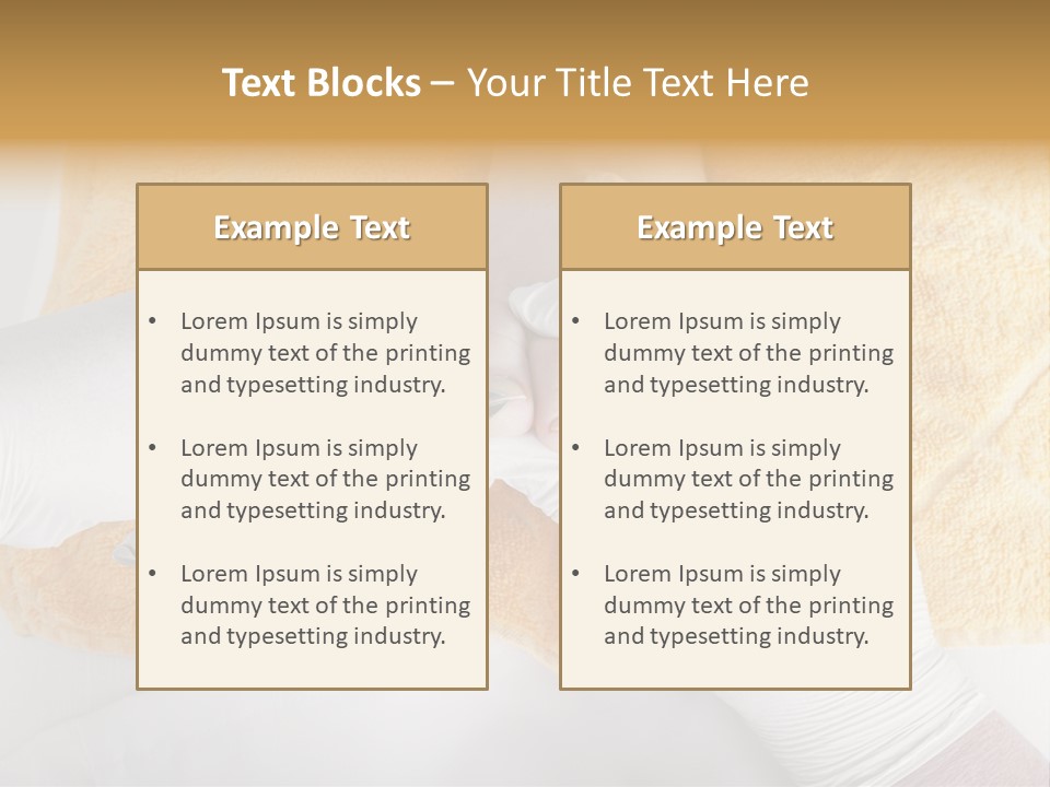 Profession Cosmetic Peeling PowerPoint Template