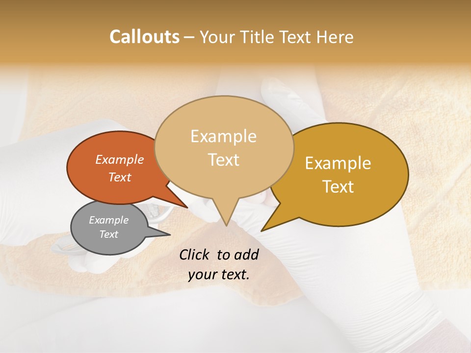 Profession Cosmetic Peeling PowerPoint Template