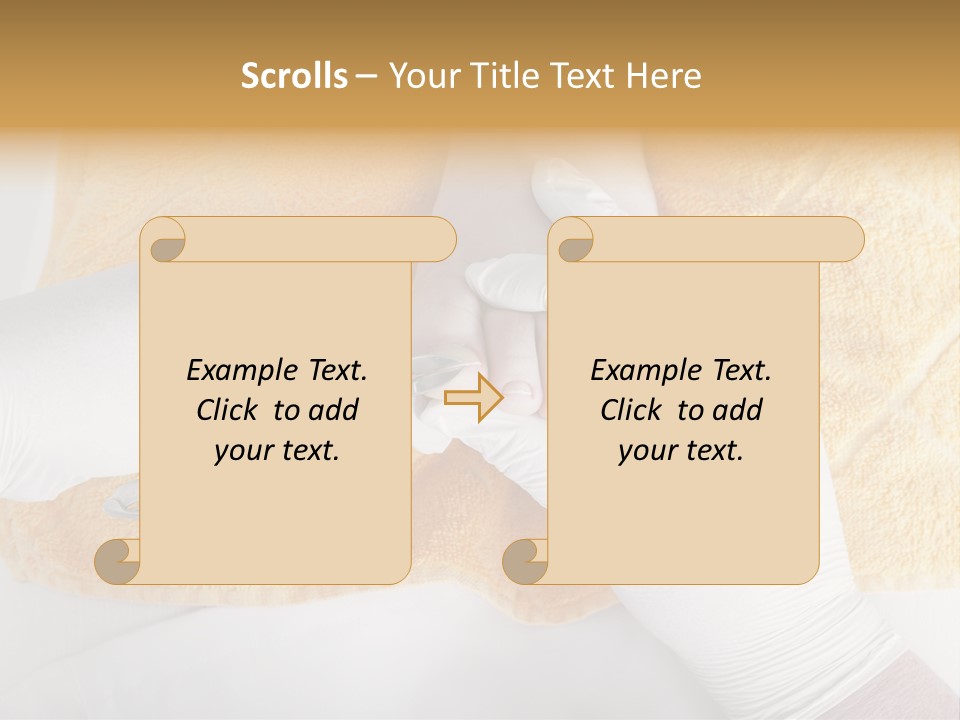 Profession Cosmetic Peeling PowerPoint Template