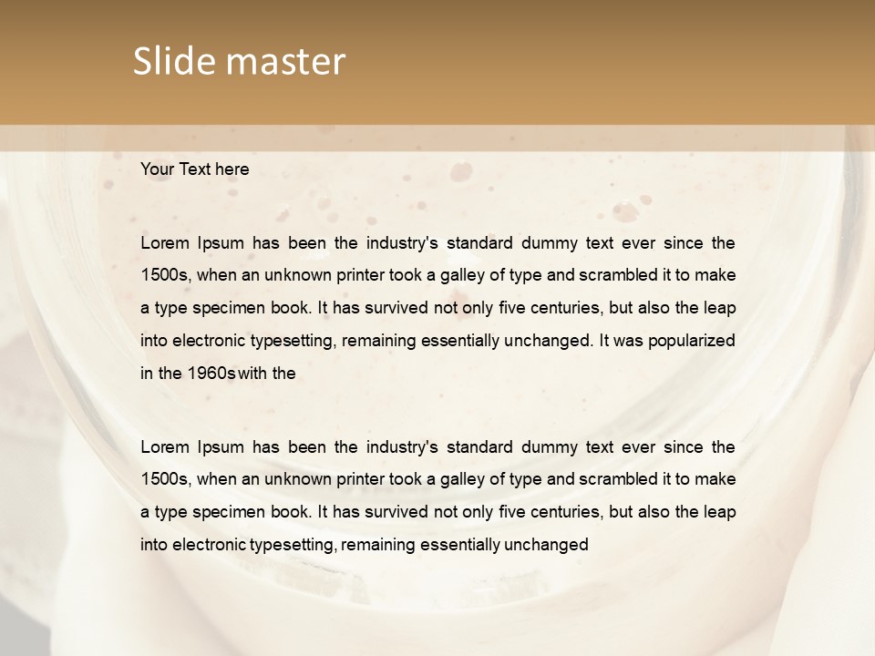 Flour Wholewheat Starter Dough PowerPoint Template